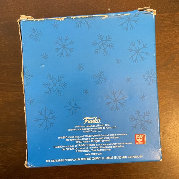 Christmas Ornament Transformers Robot Optimus Prime Funko POP Hallmark Resin - Picture 2 of 4